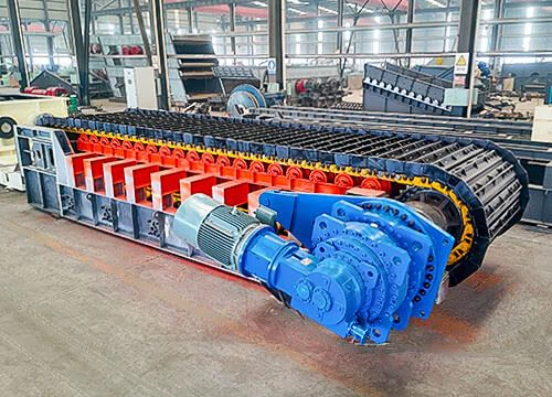Alimentador de delantal en planta de cemento para clinker de cemento
