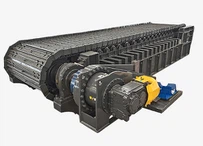 Alimentador de plataforma duradero para transportar cemento/clinker/materia prima de cemento
