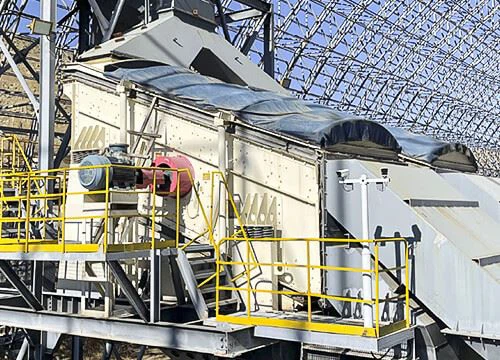 Criba vibratoria inclinada de gran capacidad para cobre
