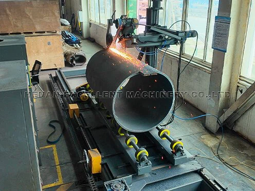 Pulley Processing-Weld Seam Treatment Pulley Processing-Weld Seam Treatment