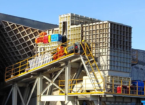 Estación trituradora de alimentador continuo de servicio pesado