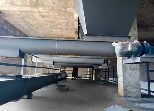 Auger Conveyor For Cement, Grain, Concrete