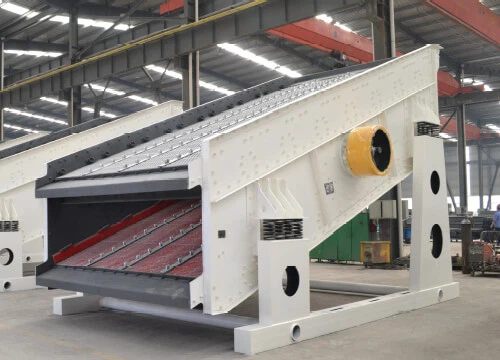 Pantalla inclinada de grava